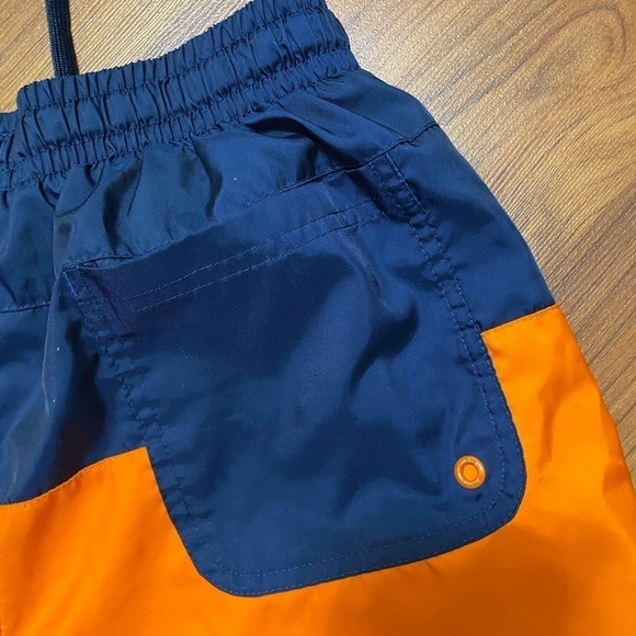 NIKE tri tone color block classic mesh lined swim trunks swimming summer Small - Picture 8 of 16